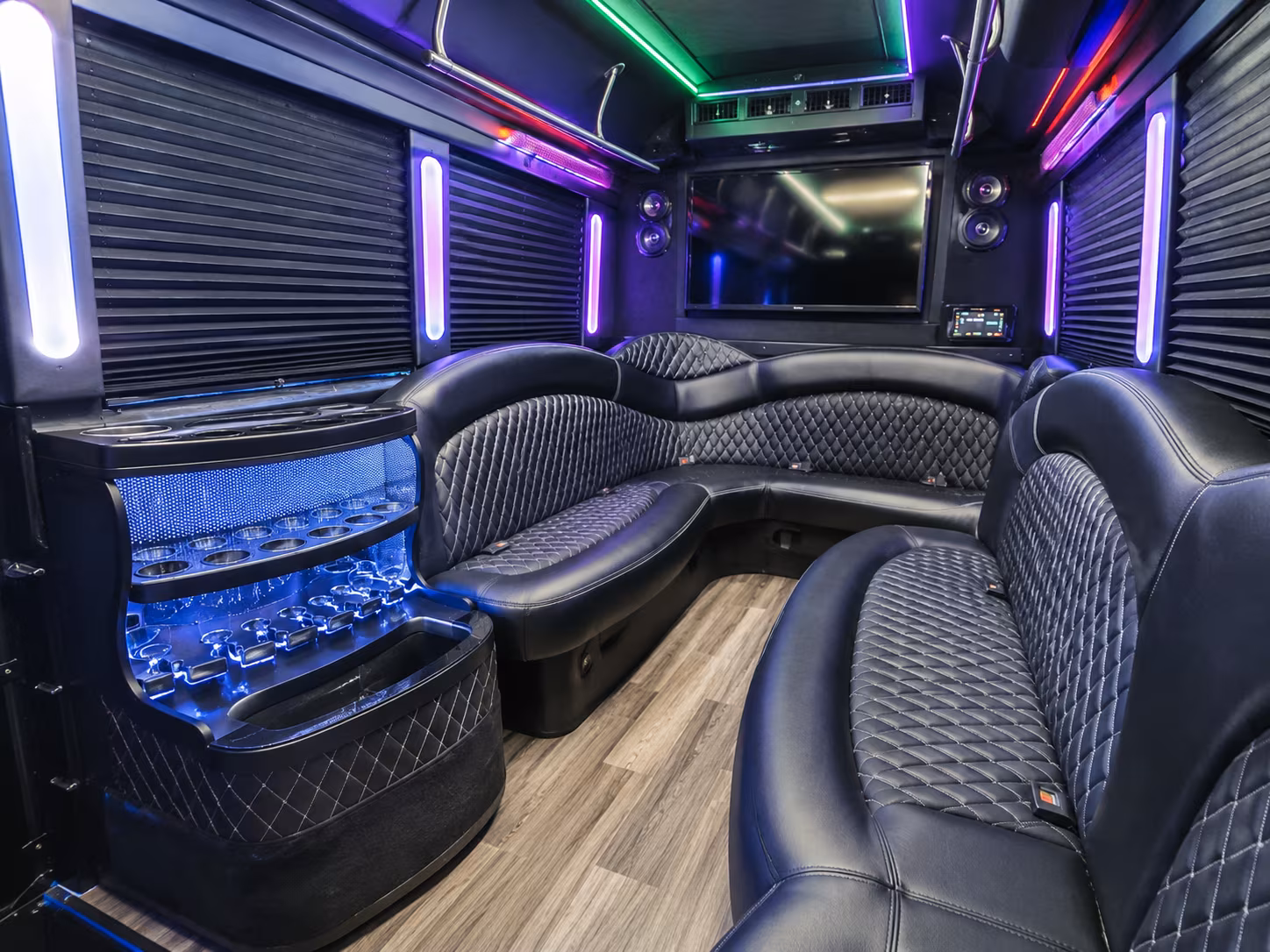 affordable sterling heights prom party bus prices split across your group