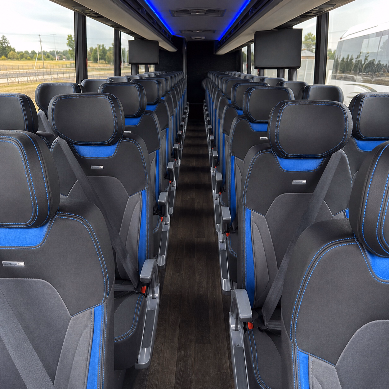 emergency evacuation charter buses in sterling heights