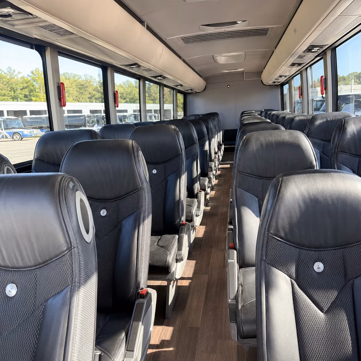 sterling heights bus rental service area