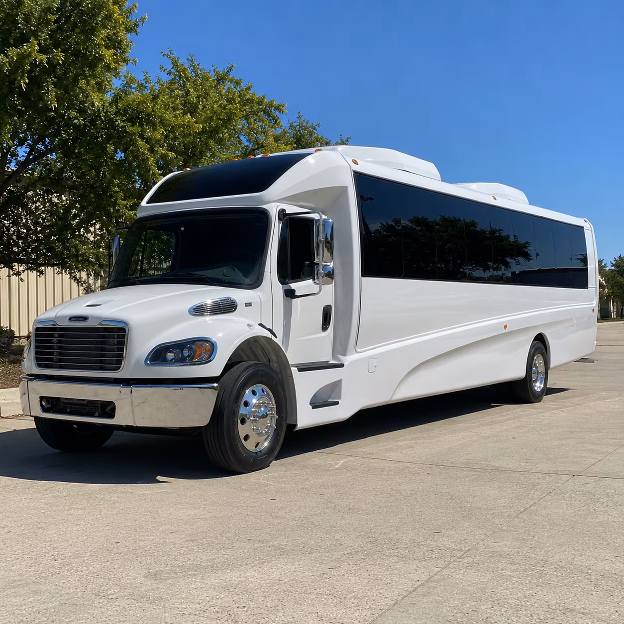 sterling heights parking shuttle and park and ride bus rentals