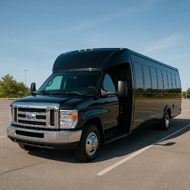 Sterling Heights Shuttle Bus Rentals 18 Passenger Shuttle Bus